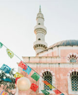 Destination wedding in Greece - Wedding Planner in Rhodes - colourful wedding banners for a wedding in Rhodes
