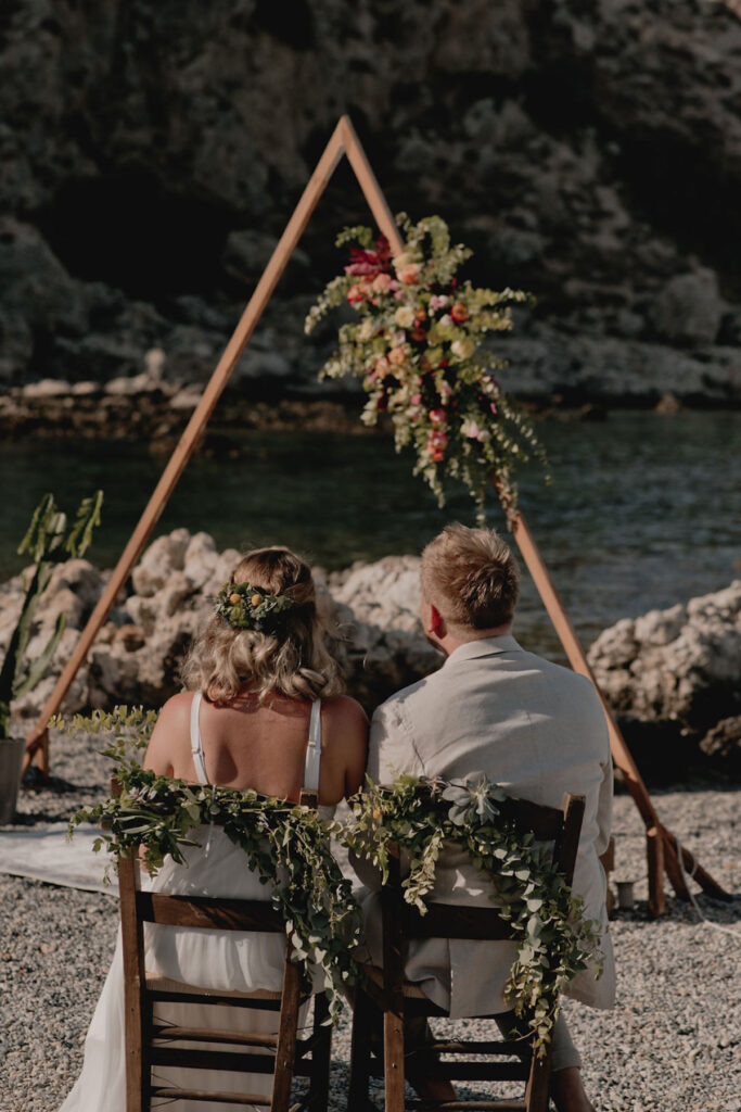 wedding planner in Rhodes - creative wedding arch ideas in Rhodes